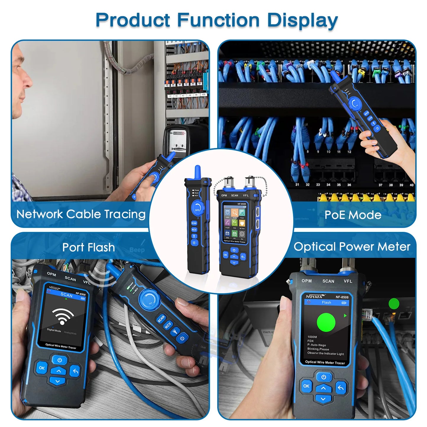 NOYAFA NF-8508 Network Cable Tester