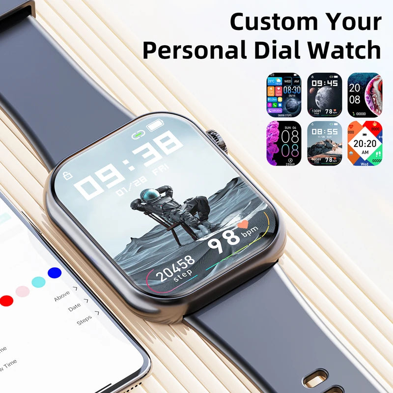 New 1.85 High-Definition Screen Sports Watch