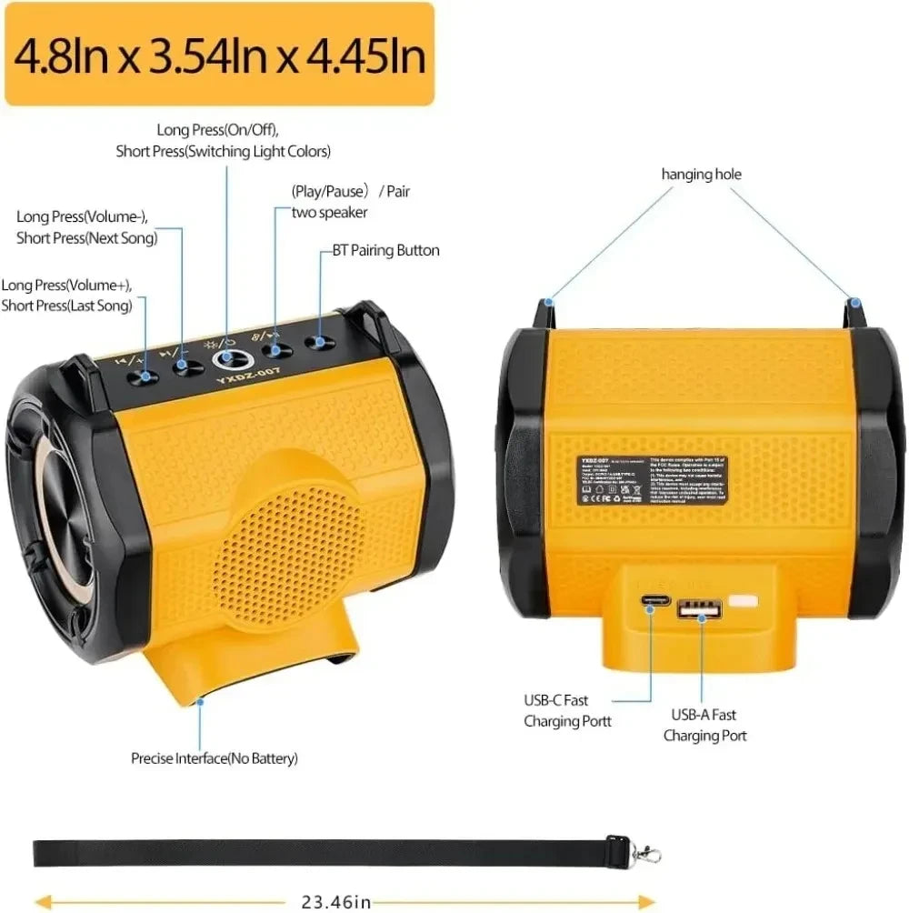 New Portable Bluetooth Speaker