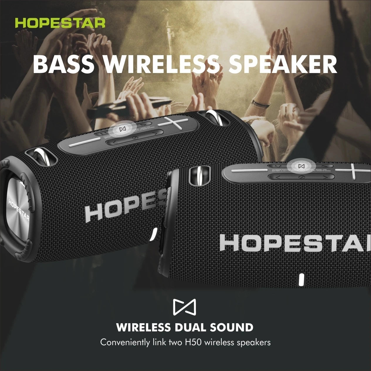 H50 Portable Wireless Speakers