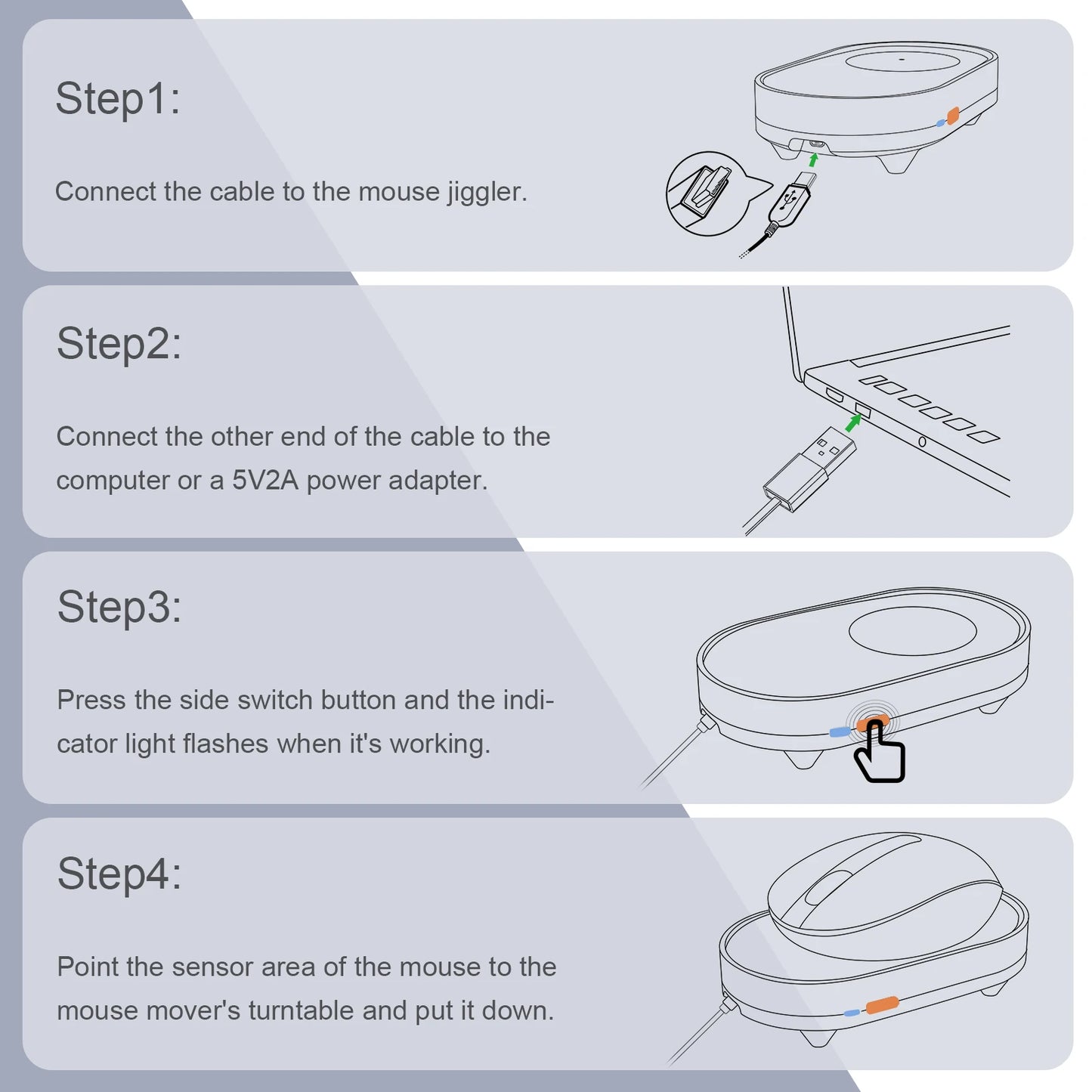 Mouse Movement Simulator ON/OFF Switch