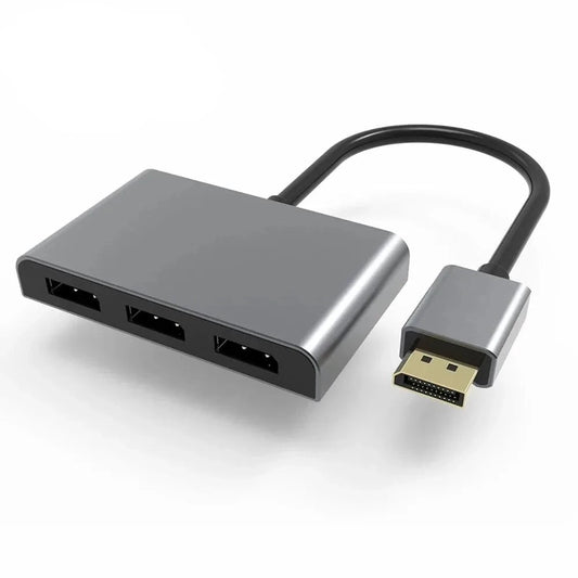 8K Displayport to 3 Displayport splitter MST Hub