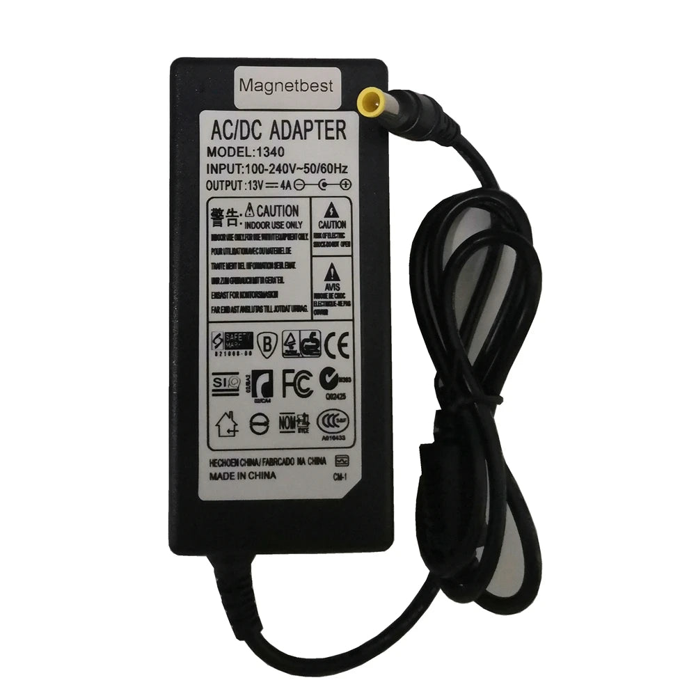 13V 4A AC/DC Adapter Power Supply