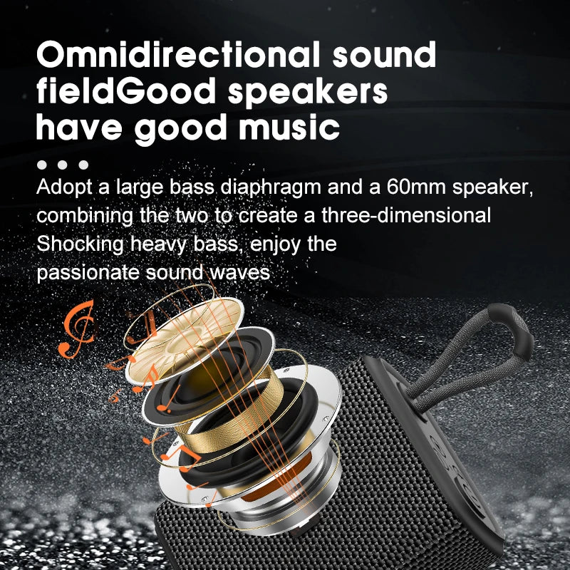 EBS-300 5W Mini Portable Bluetooth Speaker