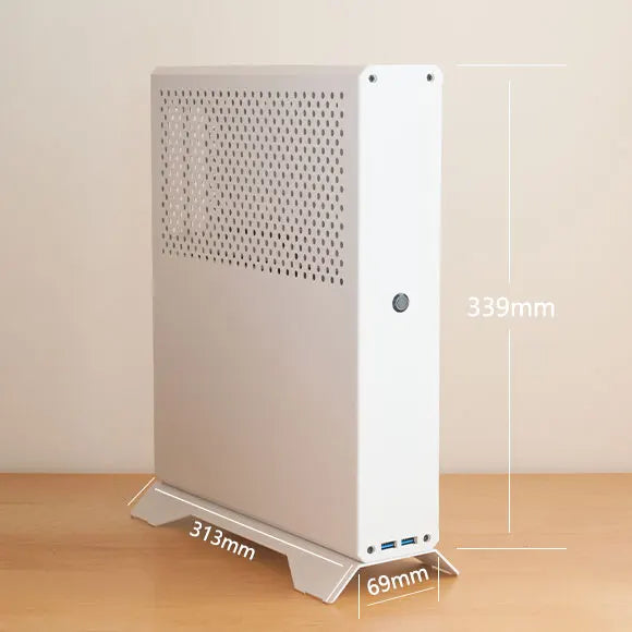 HTPC Tower Super Slim Thin Portable Mini ITX Desktop