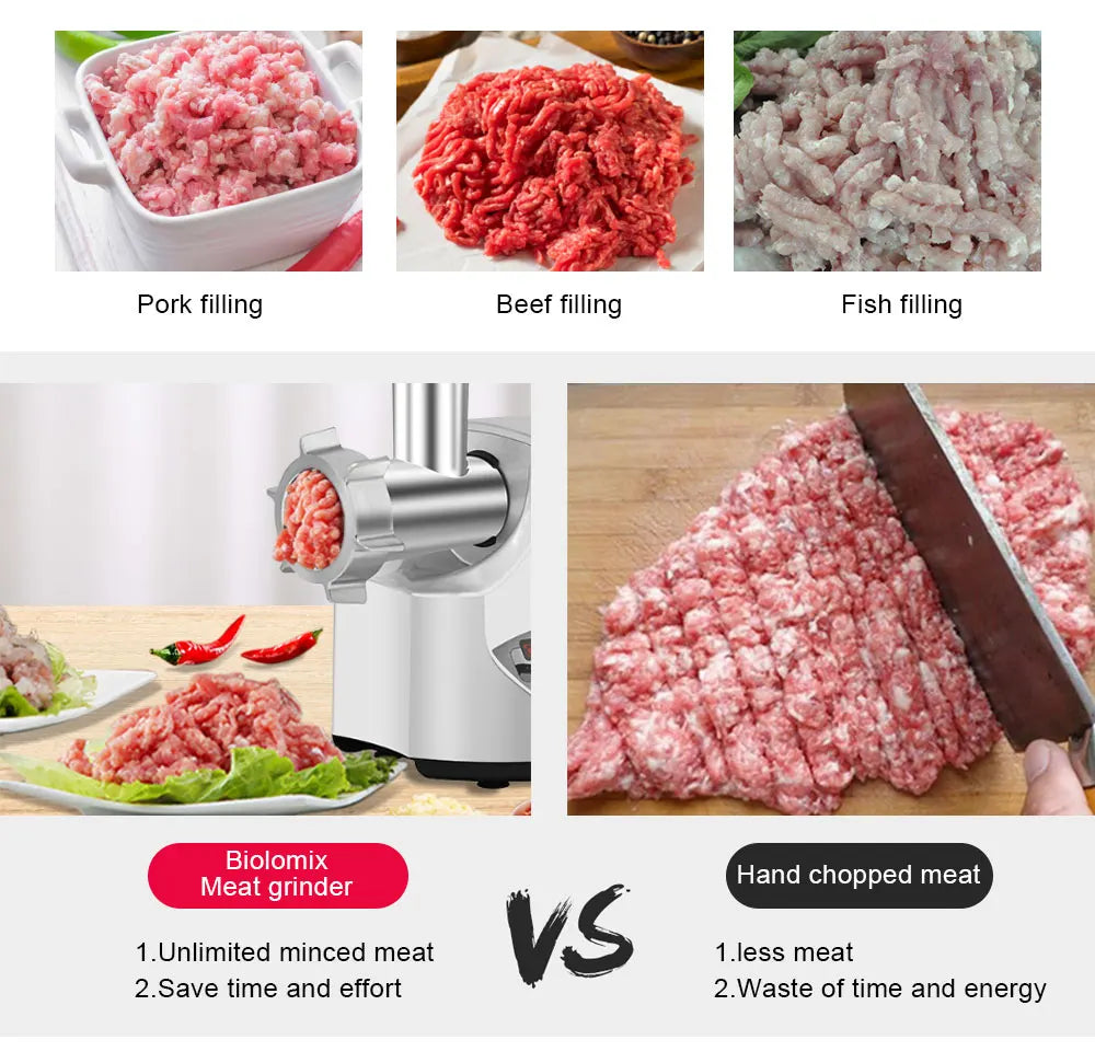 3000W Max Powerful Electric Meat Grinder