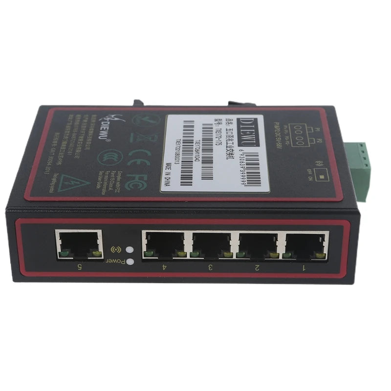 New Industrial 5 Port Ethernet Switch