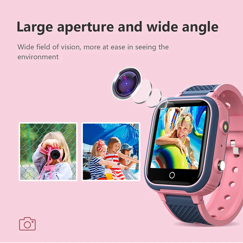 Waterproof Child Smartwatch Camera Monitor Tracker Location Phone Watch