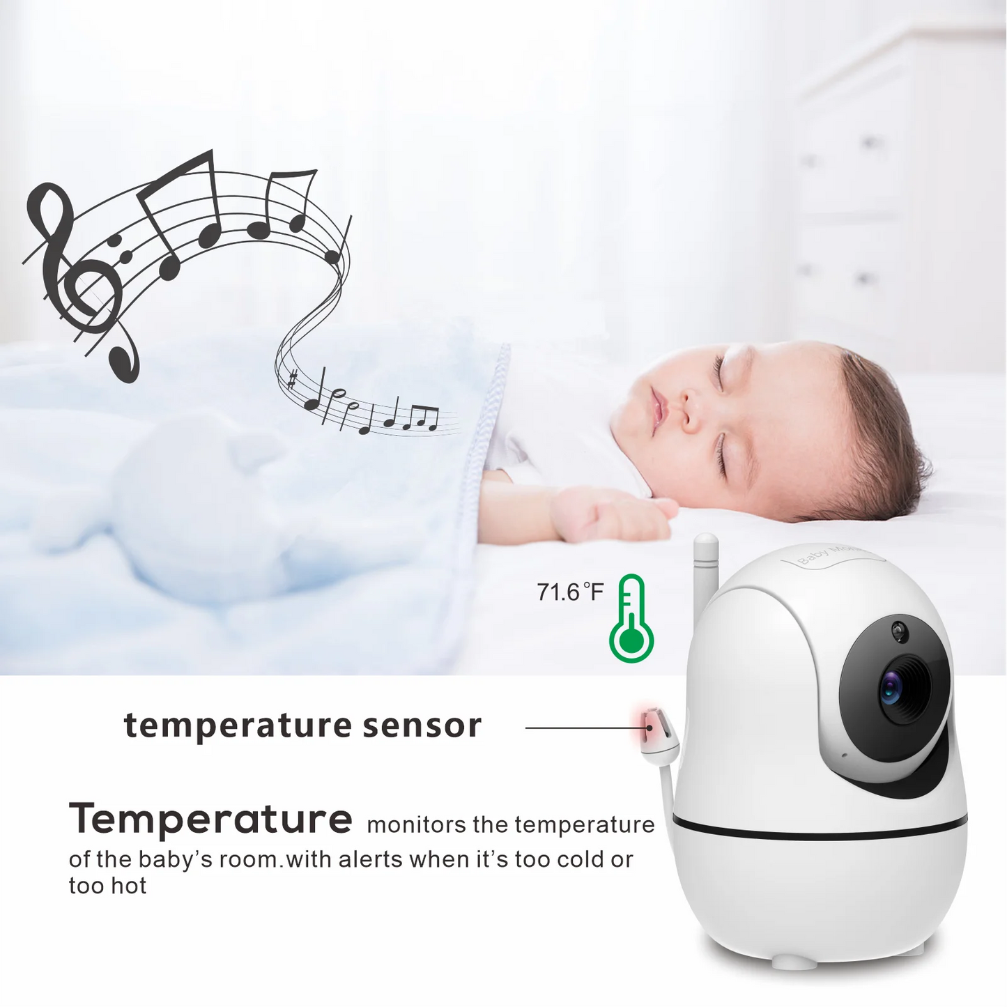 Baby Monitor Two Camera