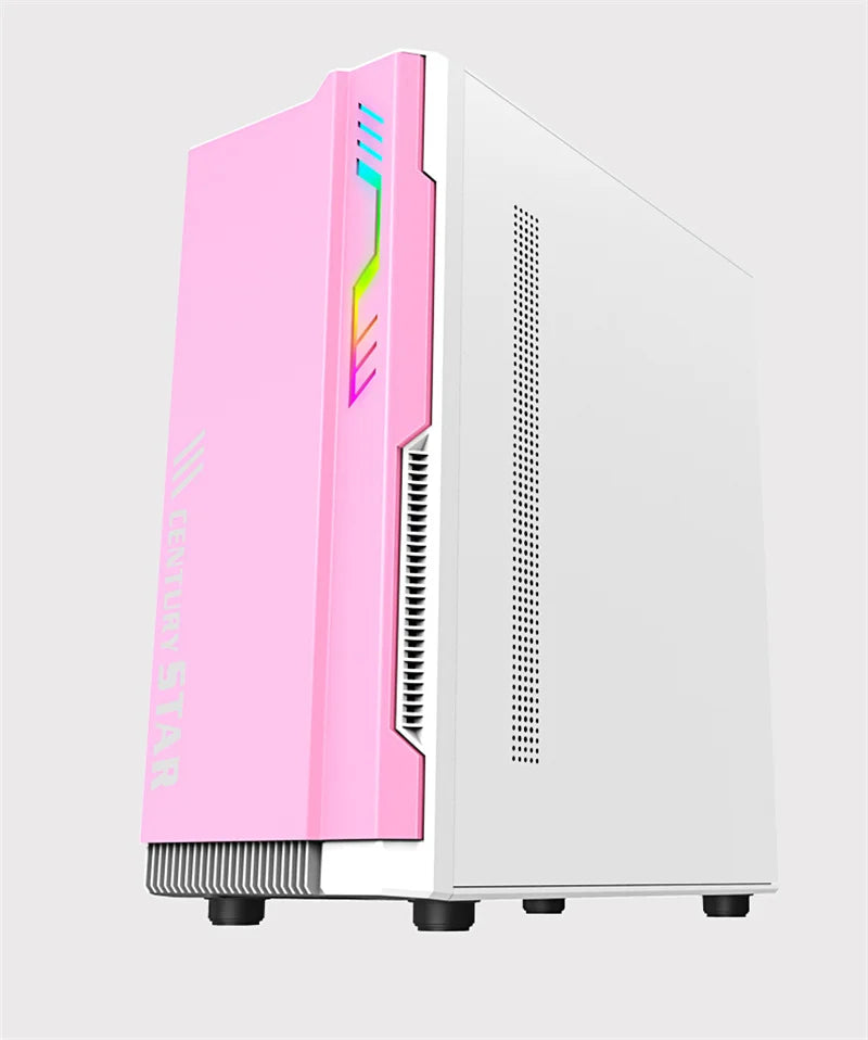 New Mainframe Case Pink DIY Assembly Desktop