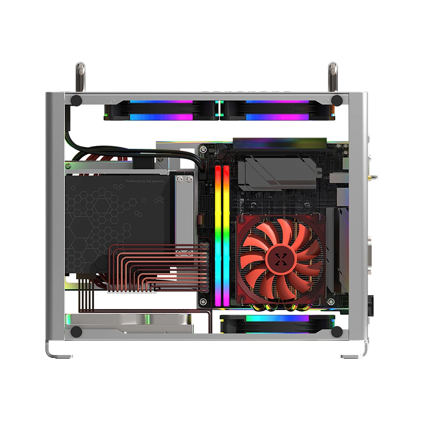 Braveman ZZAW Aluminum Alloy Mini ITX Computer Case