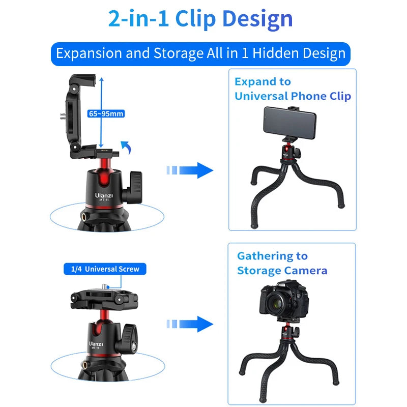 New Ulanzi MT-11 Flexible Tripod