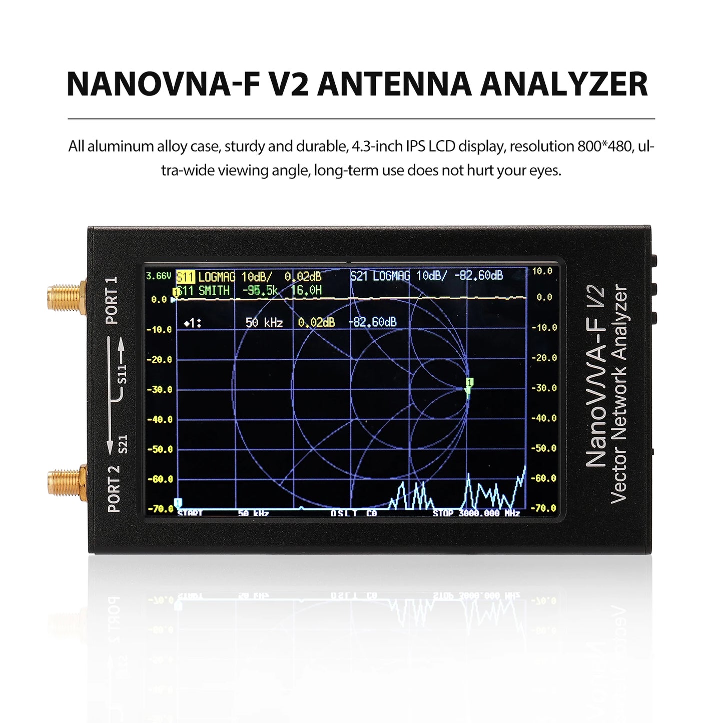 New NanoVNA LCD Display Vector Network Analyzer