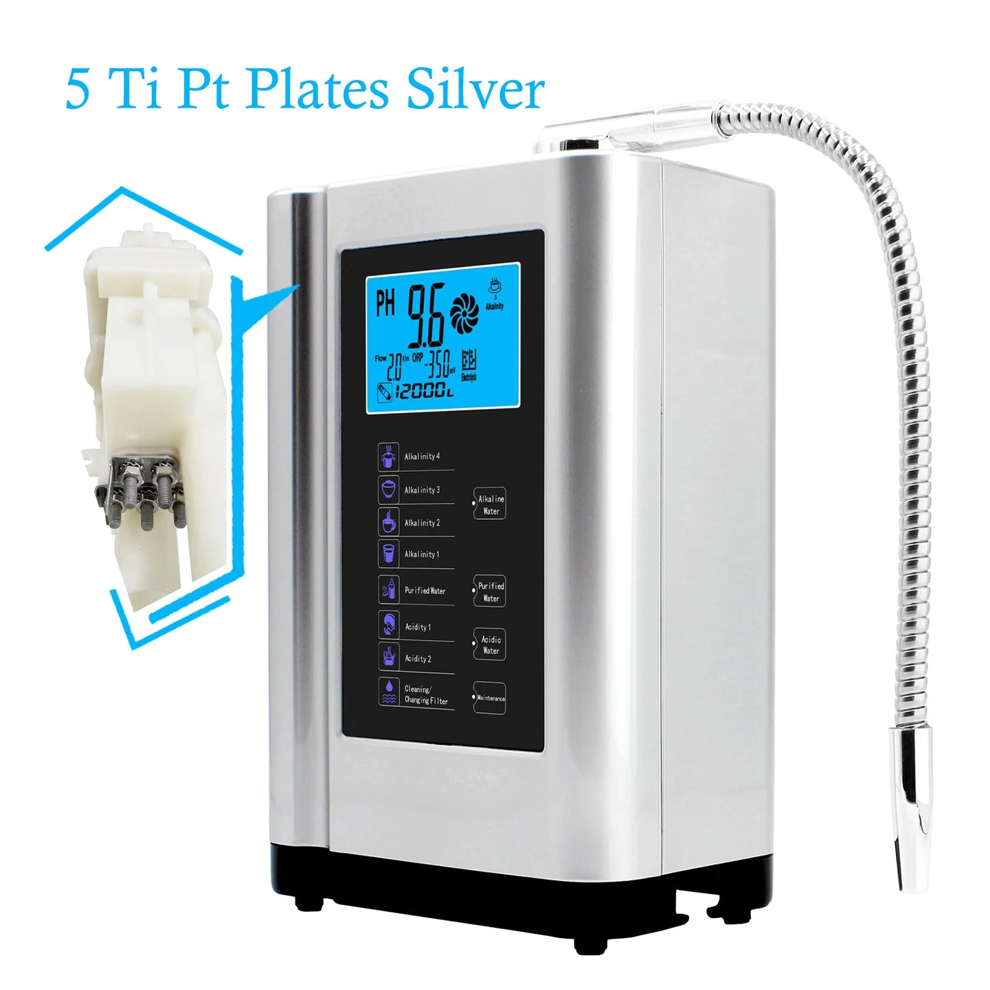 Alkaline Water Ionizer hydrogen generator Machine