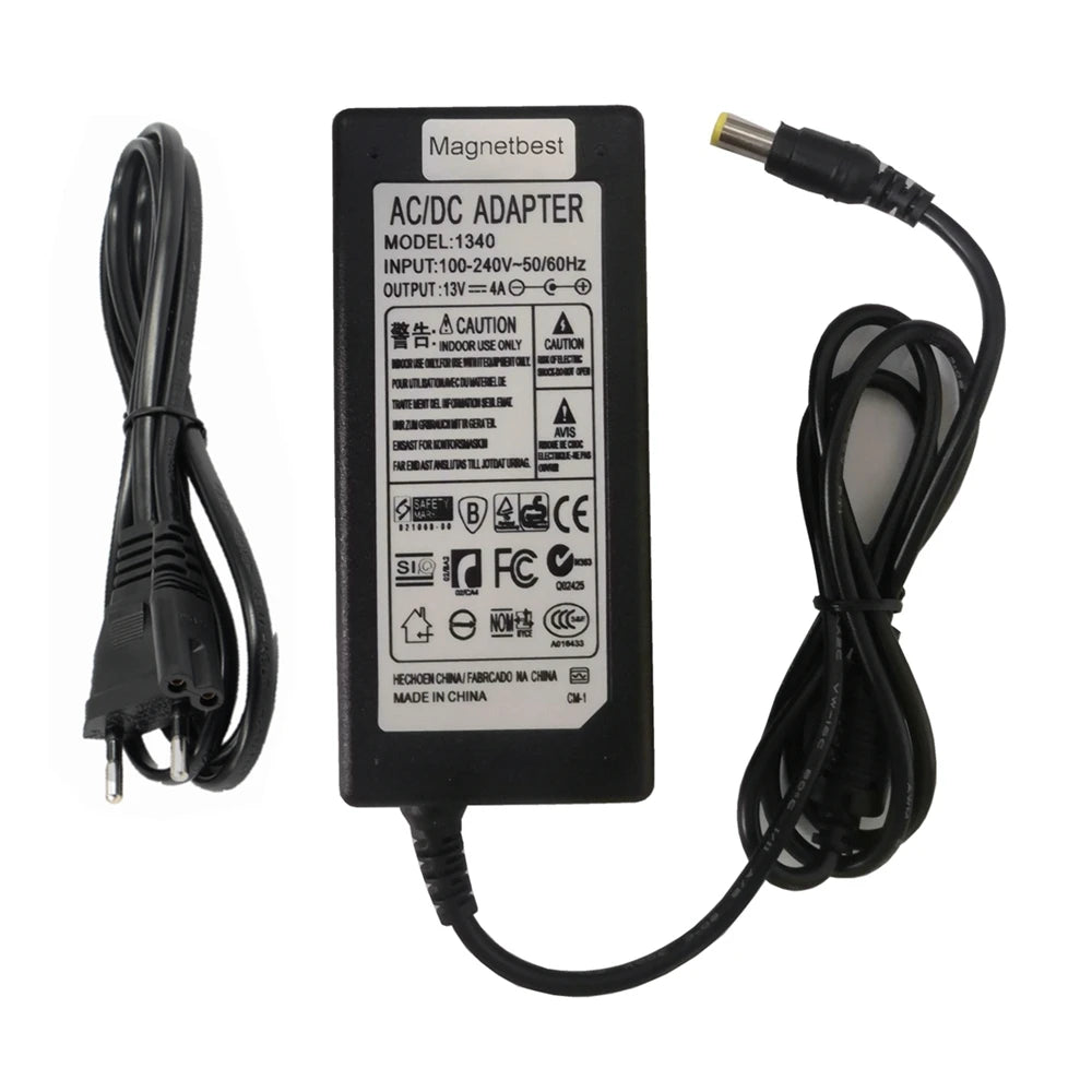 13V 4A AC/DC Adapter Power Supply