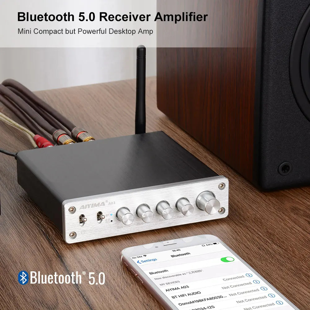 AIYIMA TPA3116 Subwoofer Bluetooth Amplifier