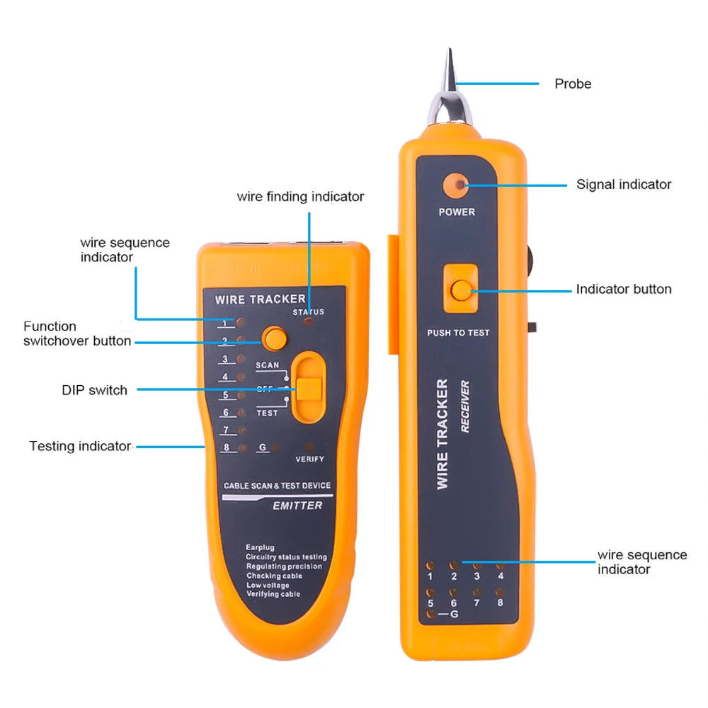 Phone Generator Tester Diagnose Tone Networking Tools