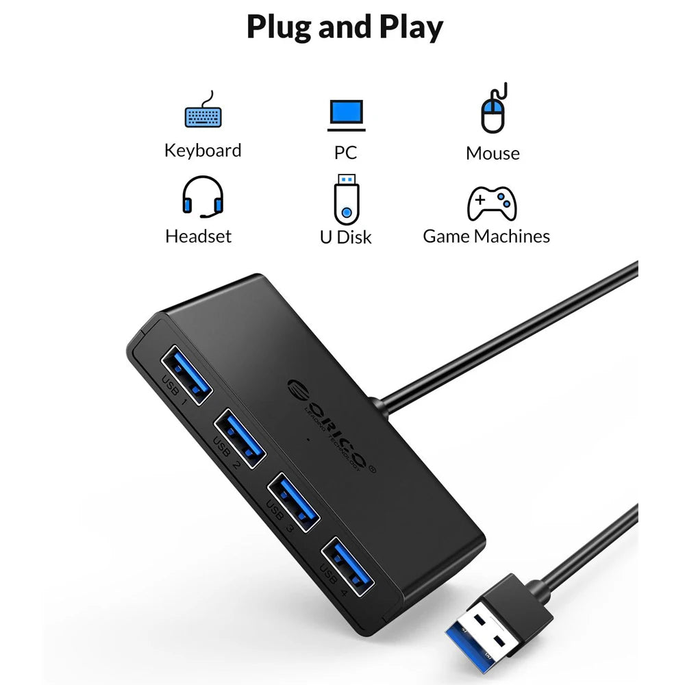 Micro USB Power Port Multiple High Speed OTG Adapter