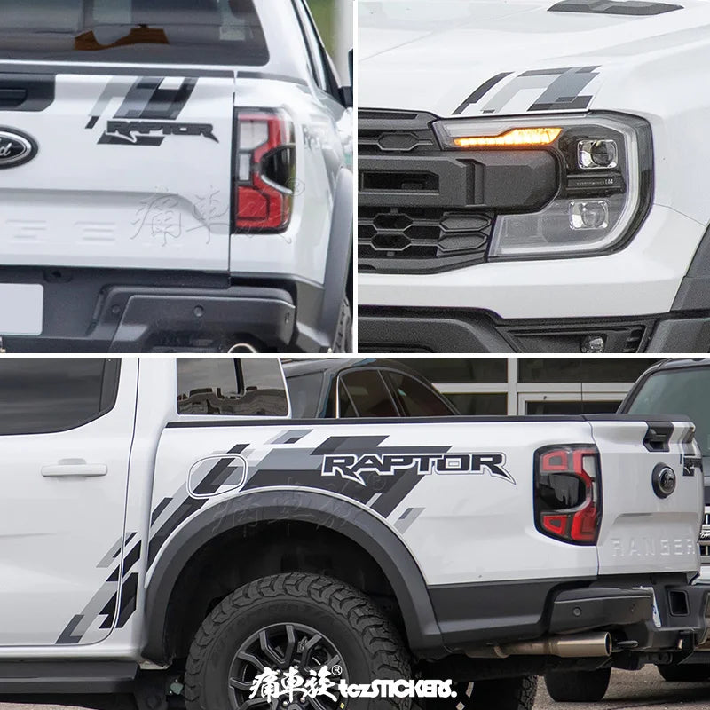 New car sticker Ford Ranger Raptor