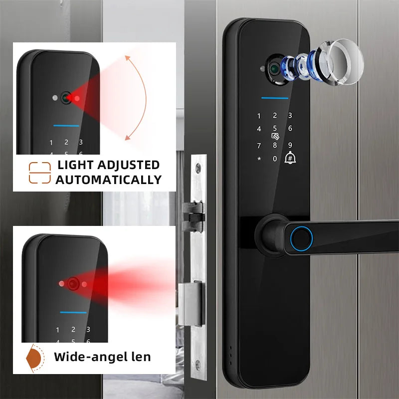 XSDTS Tuya Wifi Digital Electronic Smart Door Lock