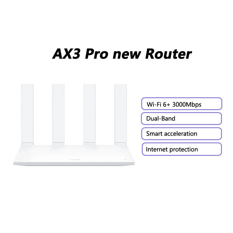 New Huawei AX3 Pro new Router