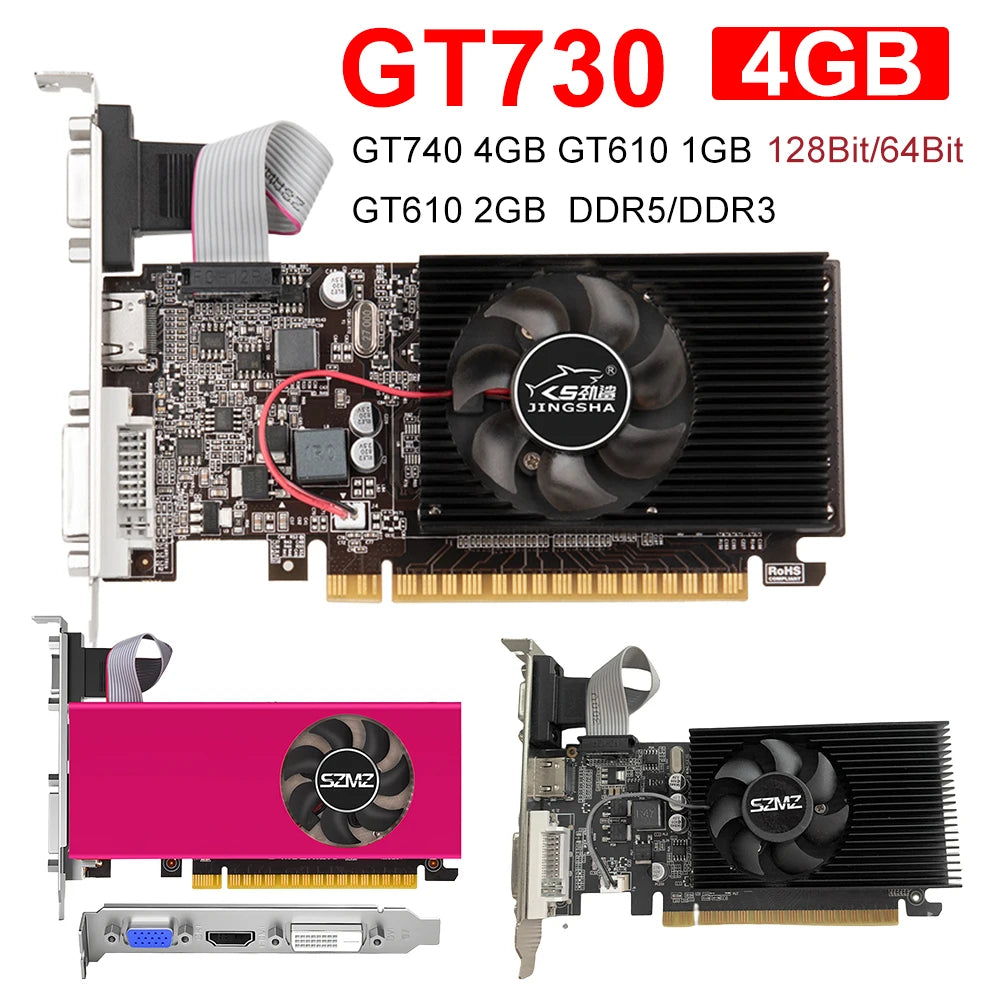 GT730 4GB DDR3 128/64Bit Graphics Card