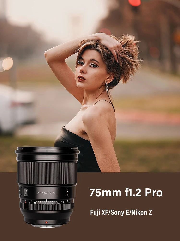 VILTROX 75mm F1.2 PRO Camera Lens