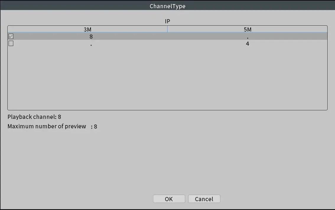 New NVR 8CH / 4CH 6MP H.265 Onvif Network