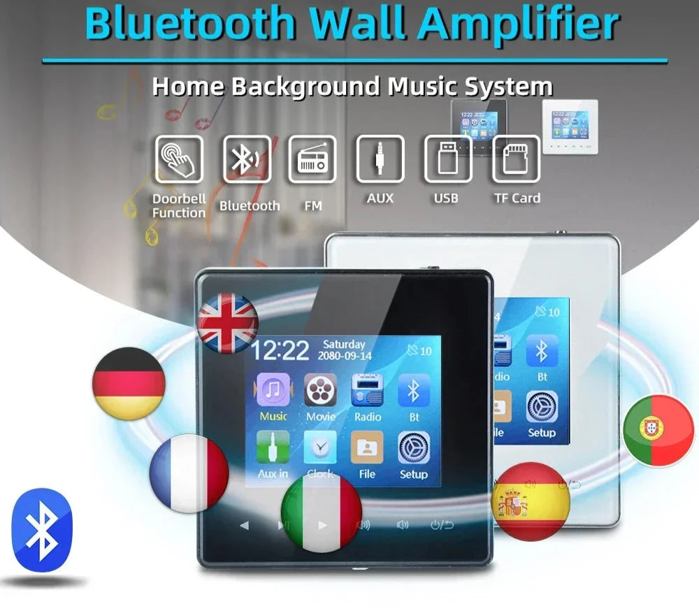 Home Bluetooth Wall Amplifier