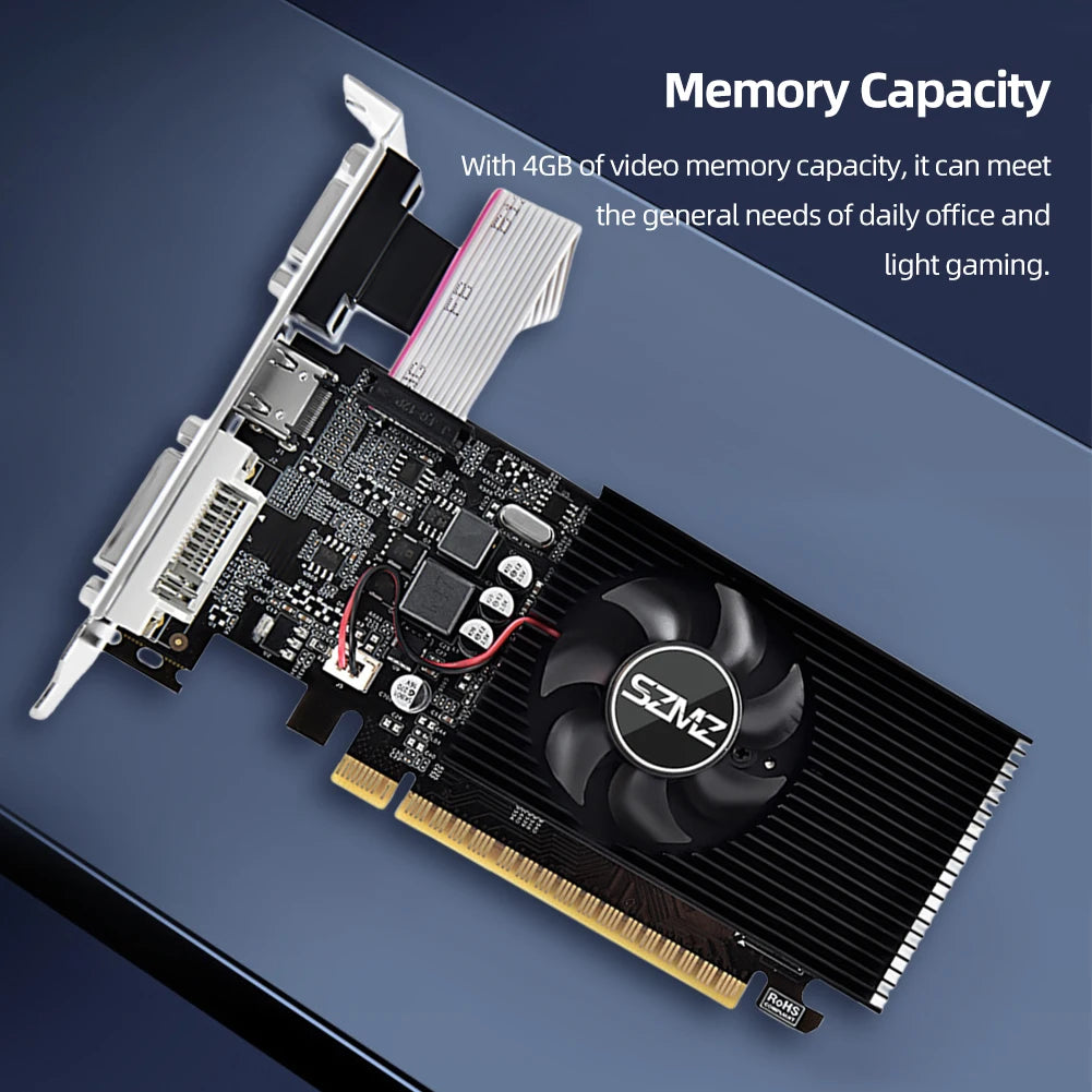 New GT730 4GB DDR3 Graphics Card