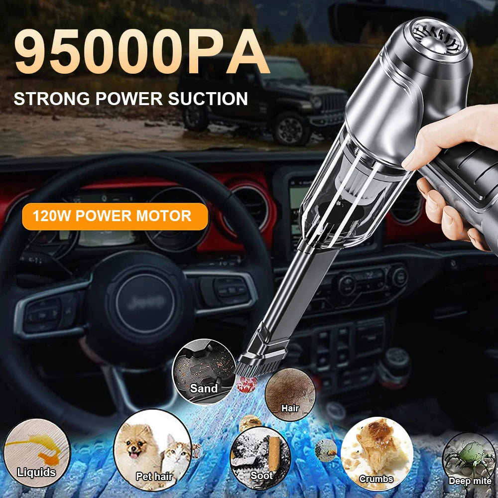 Car Vacuum Cleaner Wireless Portable Vacuum Cleaner