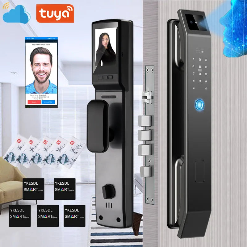 3D Face Recognition Unlock Digital Door Lock