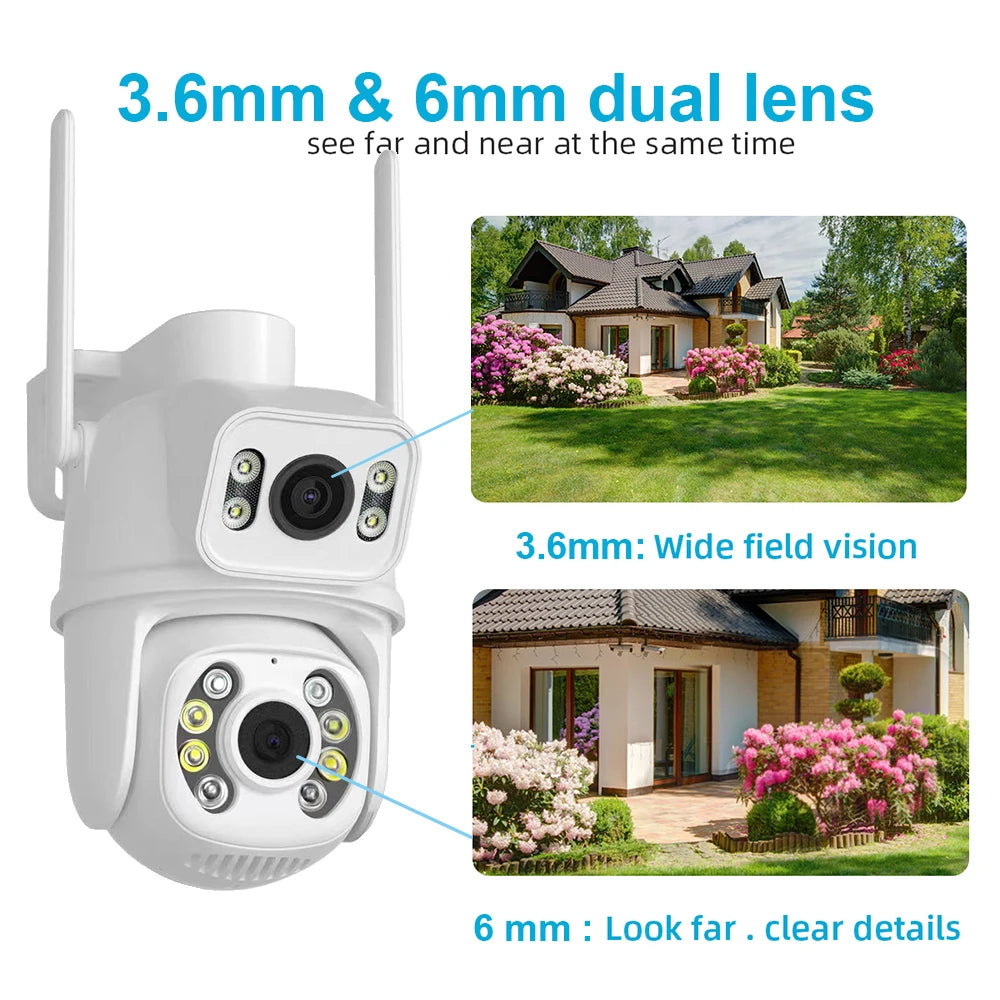 Auto Tracking Wireless Outdoor Surveillance Camera