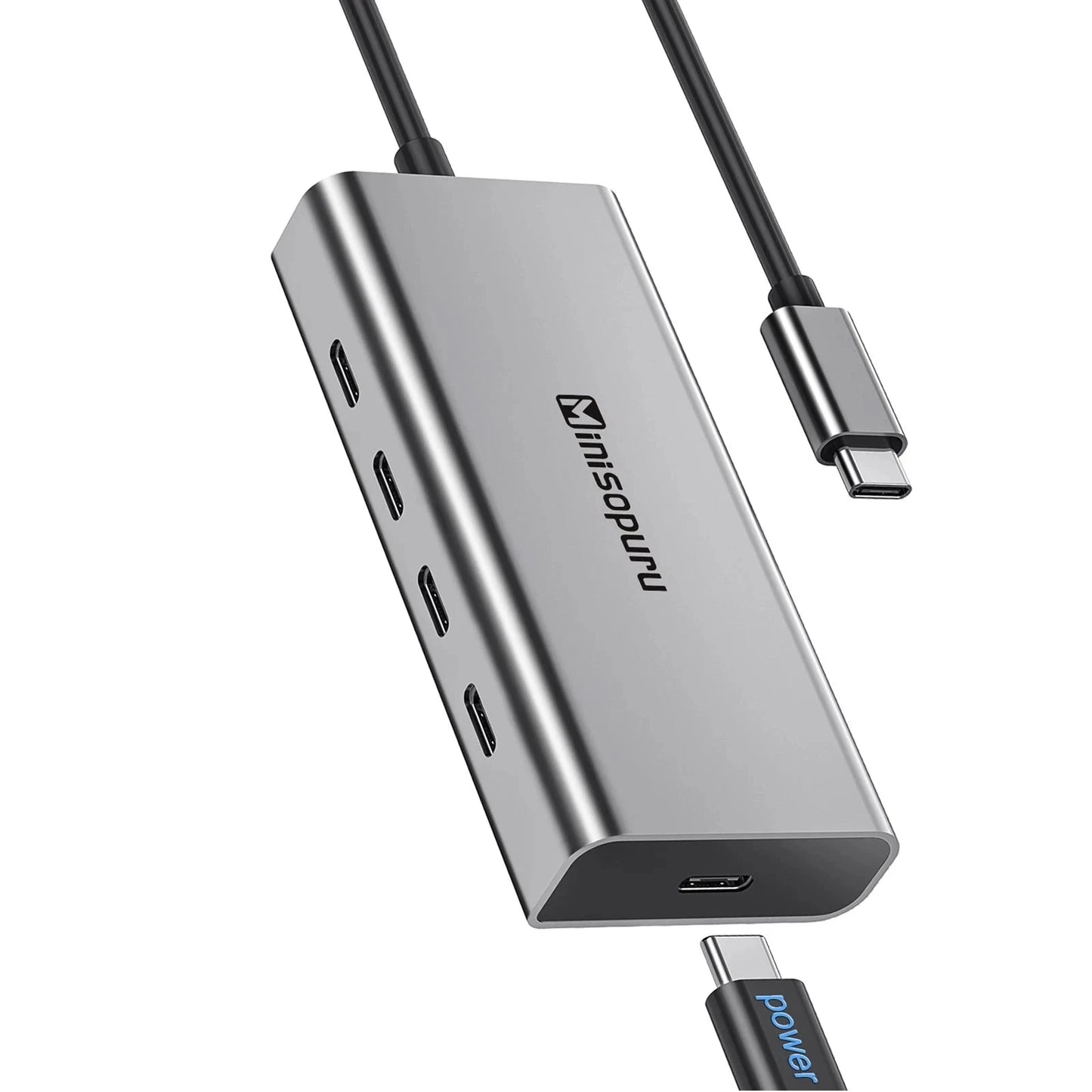 10Gbps Hub USB Type C to USB 3.2 PD 100W Adapter