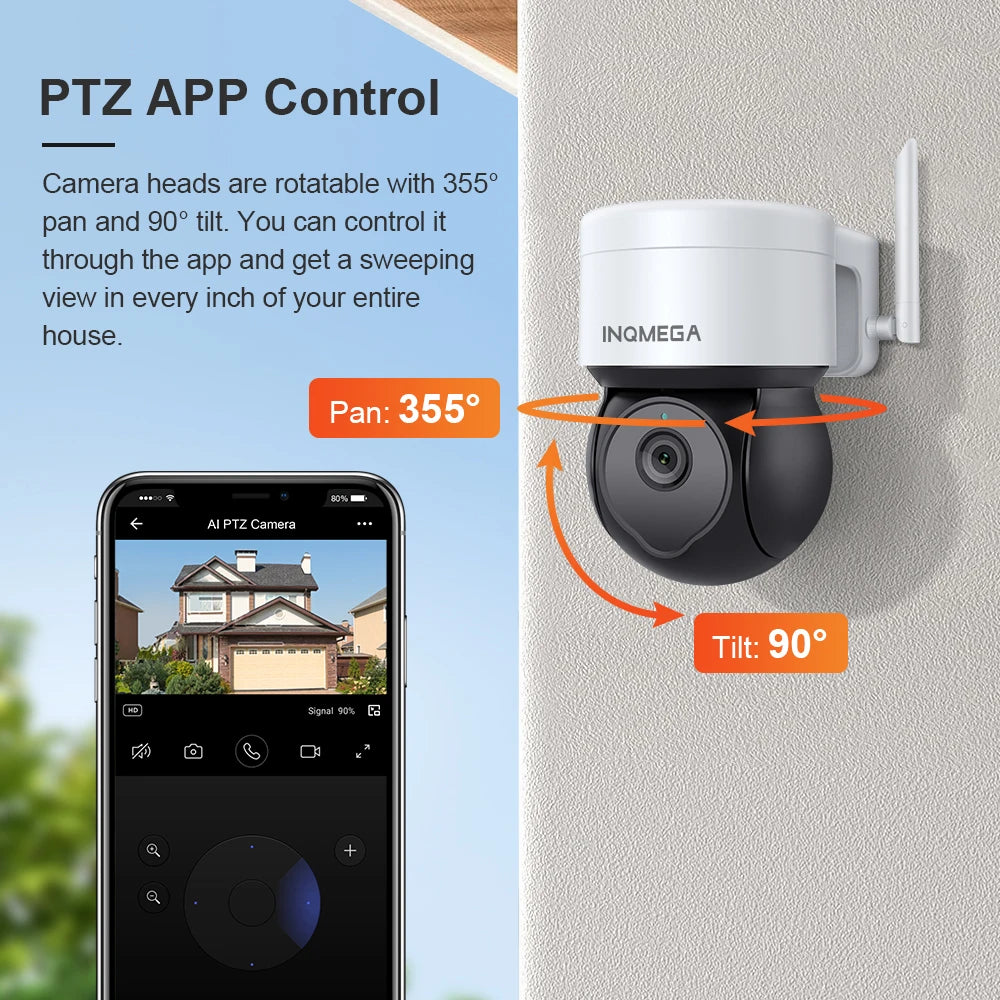 5MP Tuya Outdoor PTZ Camera