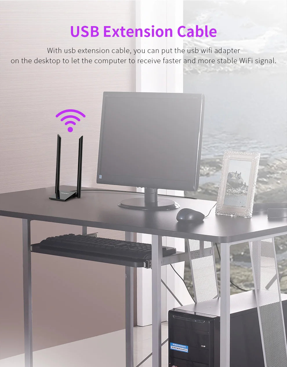 RTL8814AU High Power WiFi Adapter