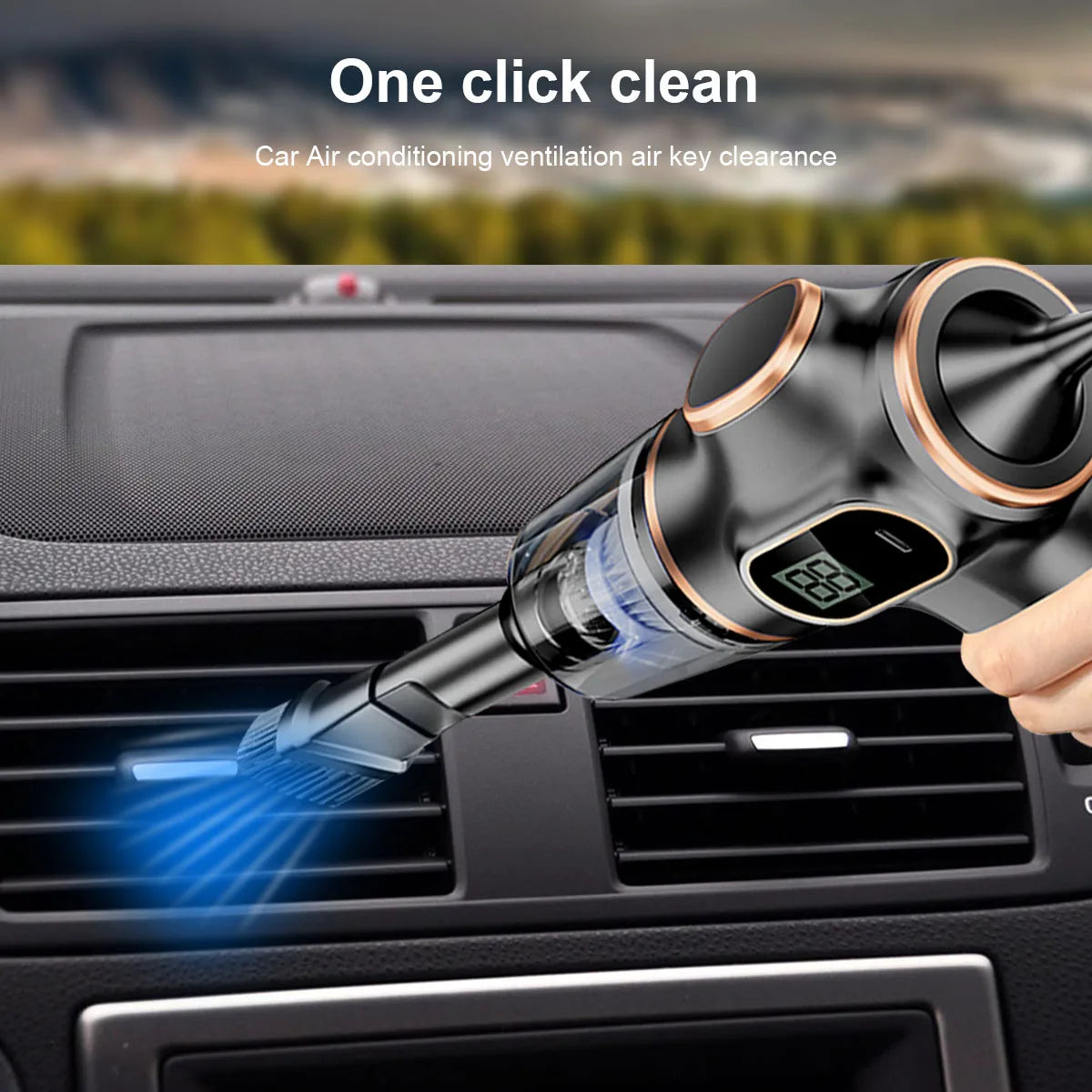 Blow-off all-in-one cordless Handheld Vacuum cleaner