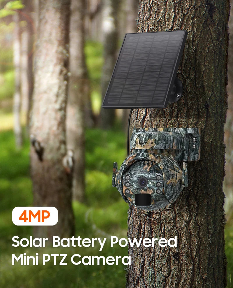 New 4MP 4G Solar Security Cameras