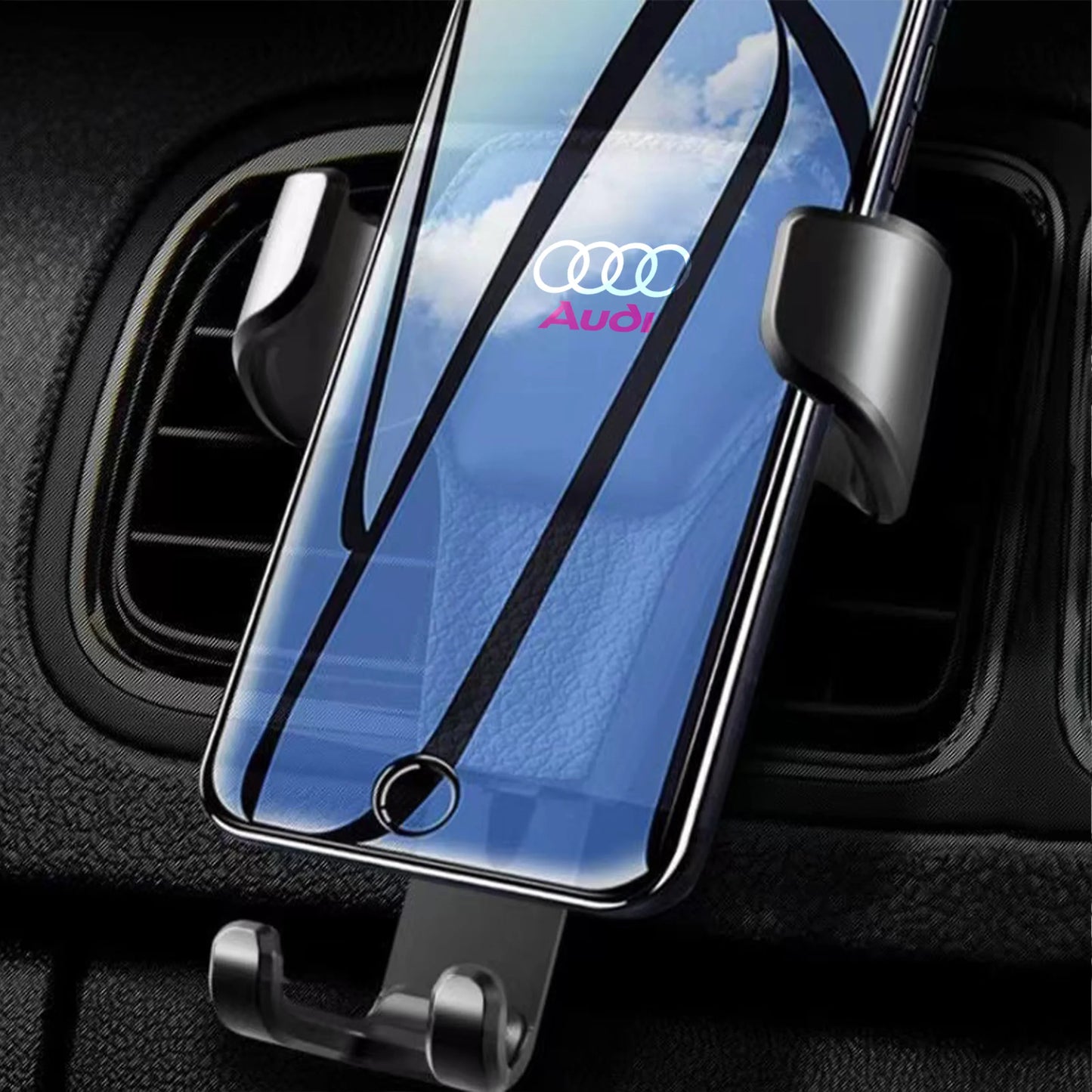 Audi a3 a4 a5 a6 a7 a8 Q3 Q4 Q5 Q6 Q7 b8 b6 c6 Car Phone Holder