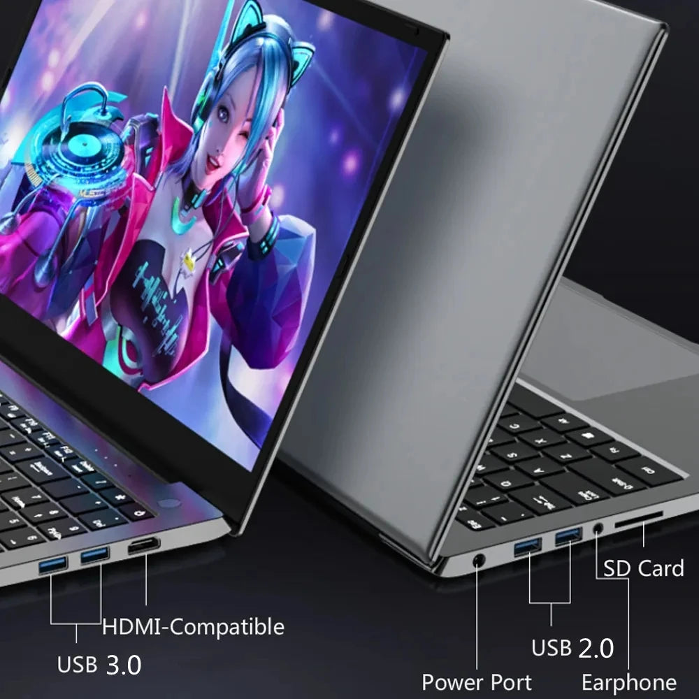 12th Gen i7 i5 15.6 Inch IPS Gaming Laptop