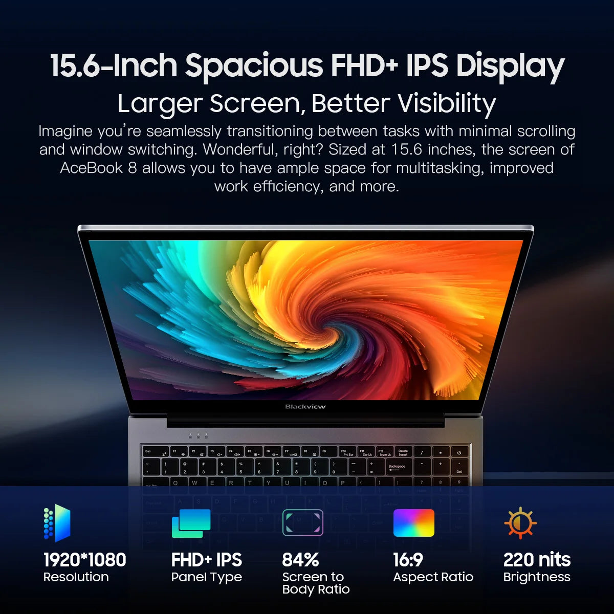 New Blackview Acebook 8 Laptop