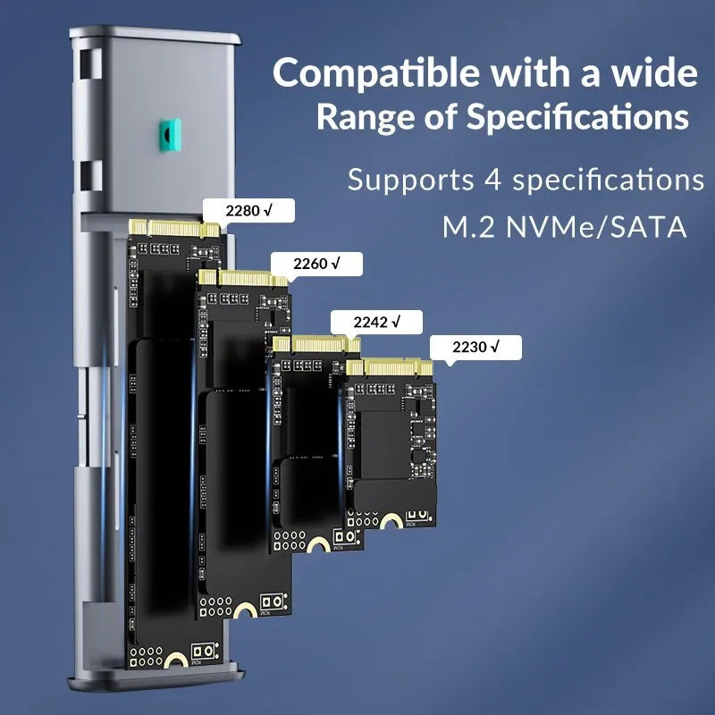 M2 SATA Adapter PCIE NGFF External Disk HD Storage