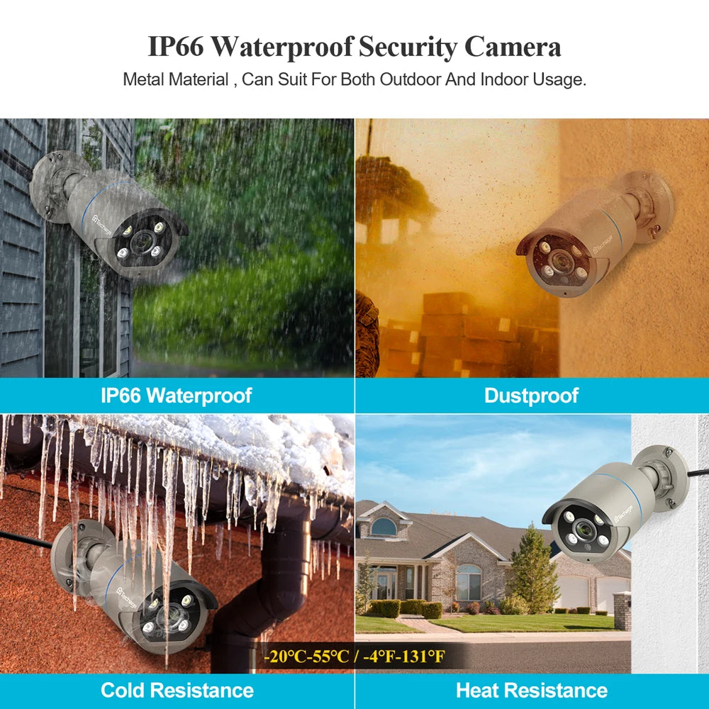 4MP Two Way Audio POE IP Camera