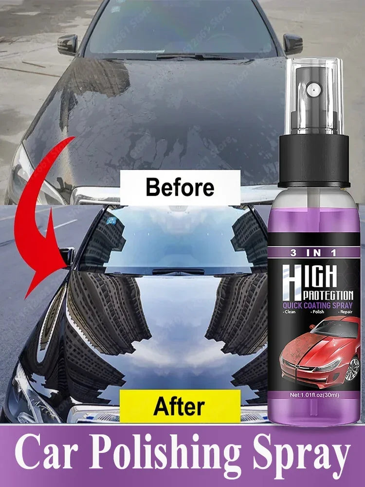 Liquid Hydrophobic Agent Auto Wax Polishing Care