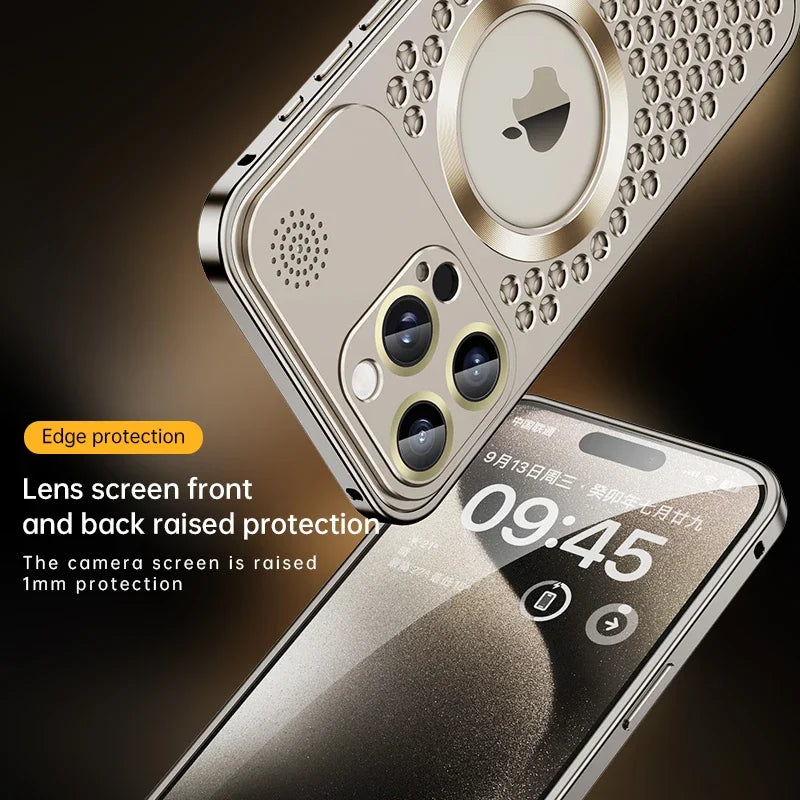 New Metal Heat Dissipation Phone Case