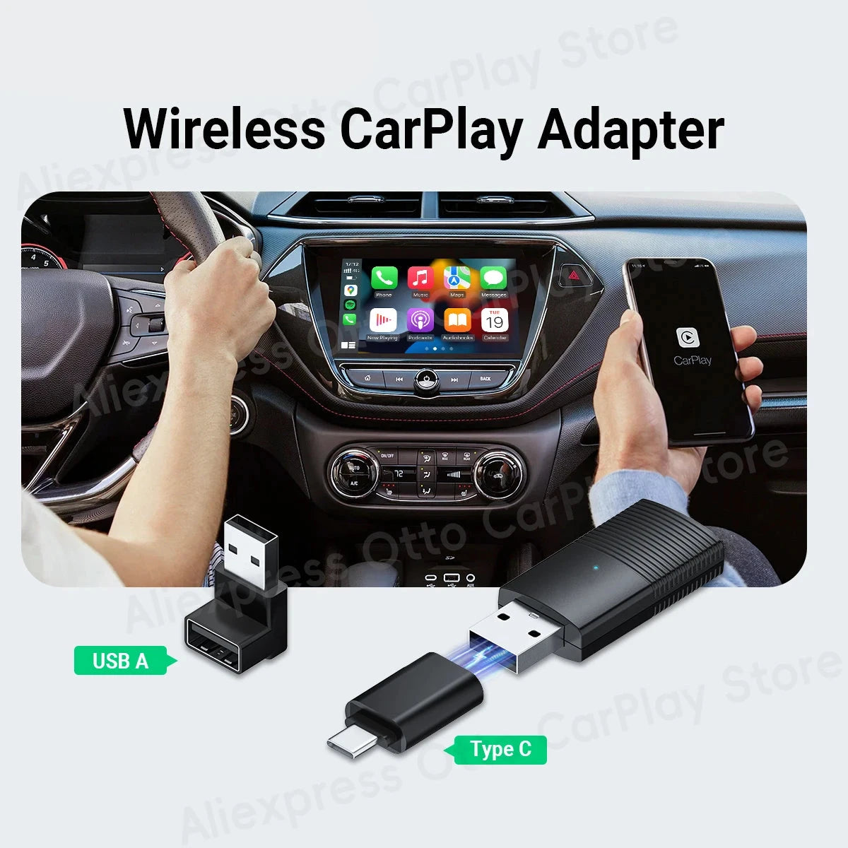 WiFi Bluetooth Connect Car Play Plug and Play Smart Systems