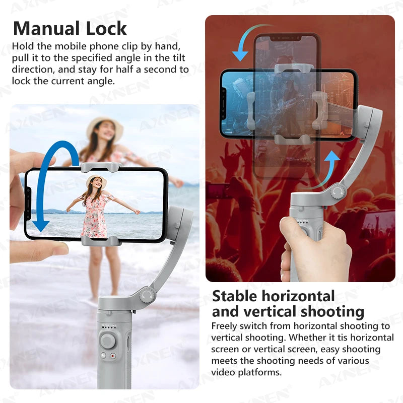 New Handheld 3-Axis Gimbal Stabilizer