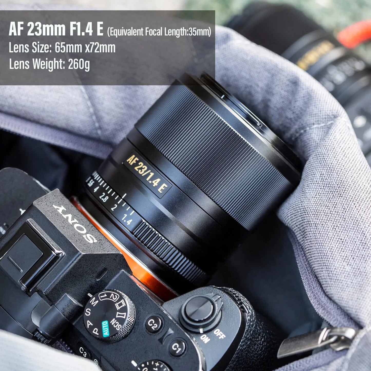 Viltrox 13mm 23mm 33mm 56mm F1.4 for Sony E Lens