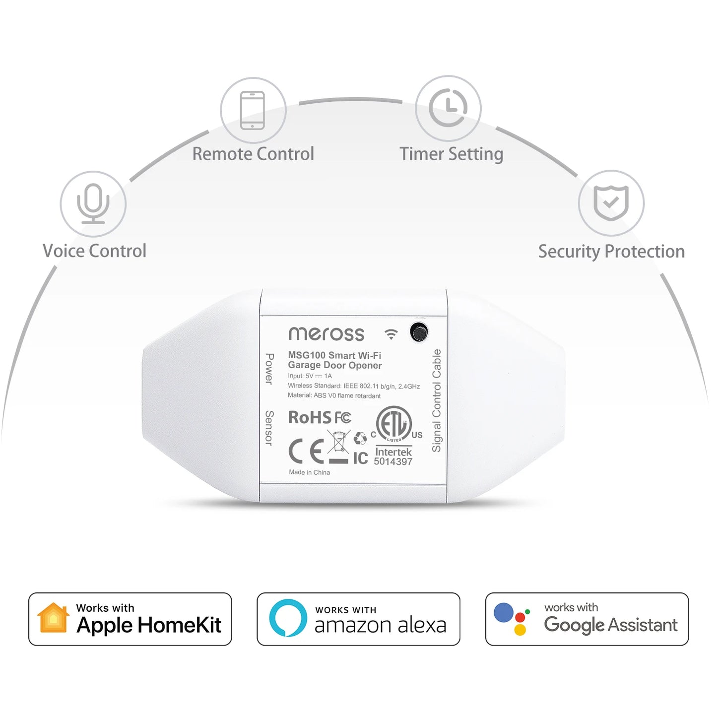 New  Smart WiFi Garage Door Opener WiFi Sensors