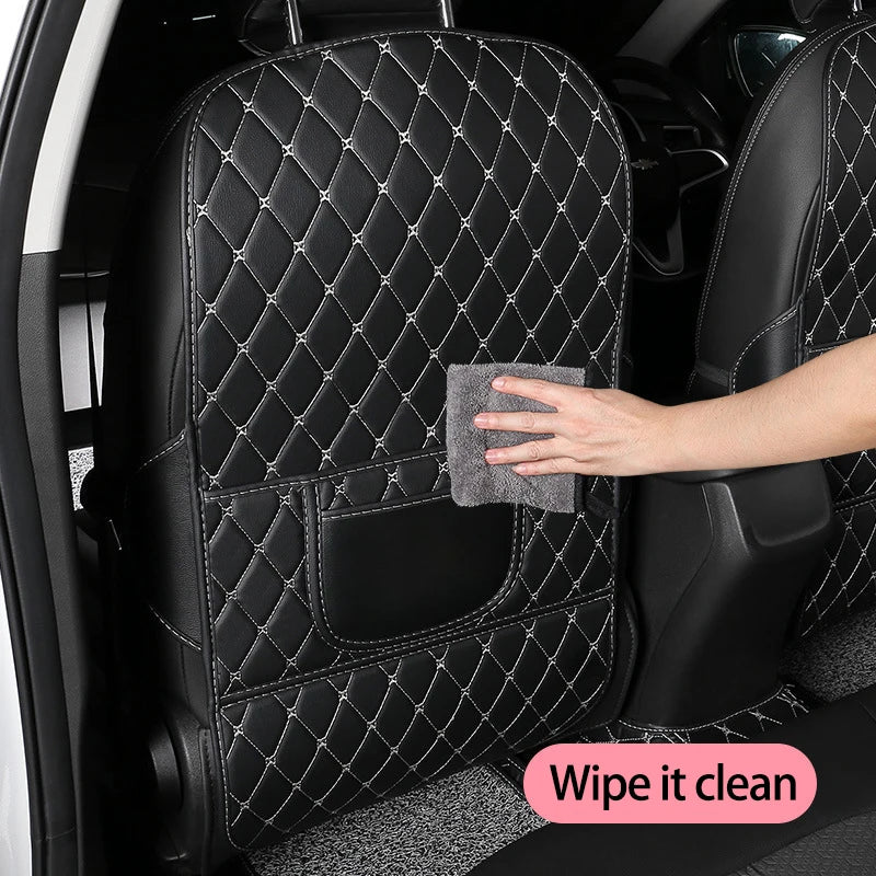 Anti-Kick Mats Auto Seat Back Protector Cover